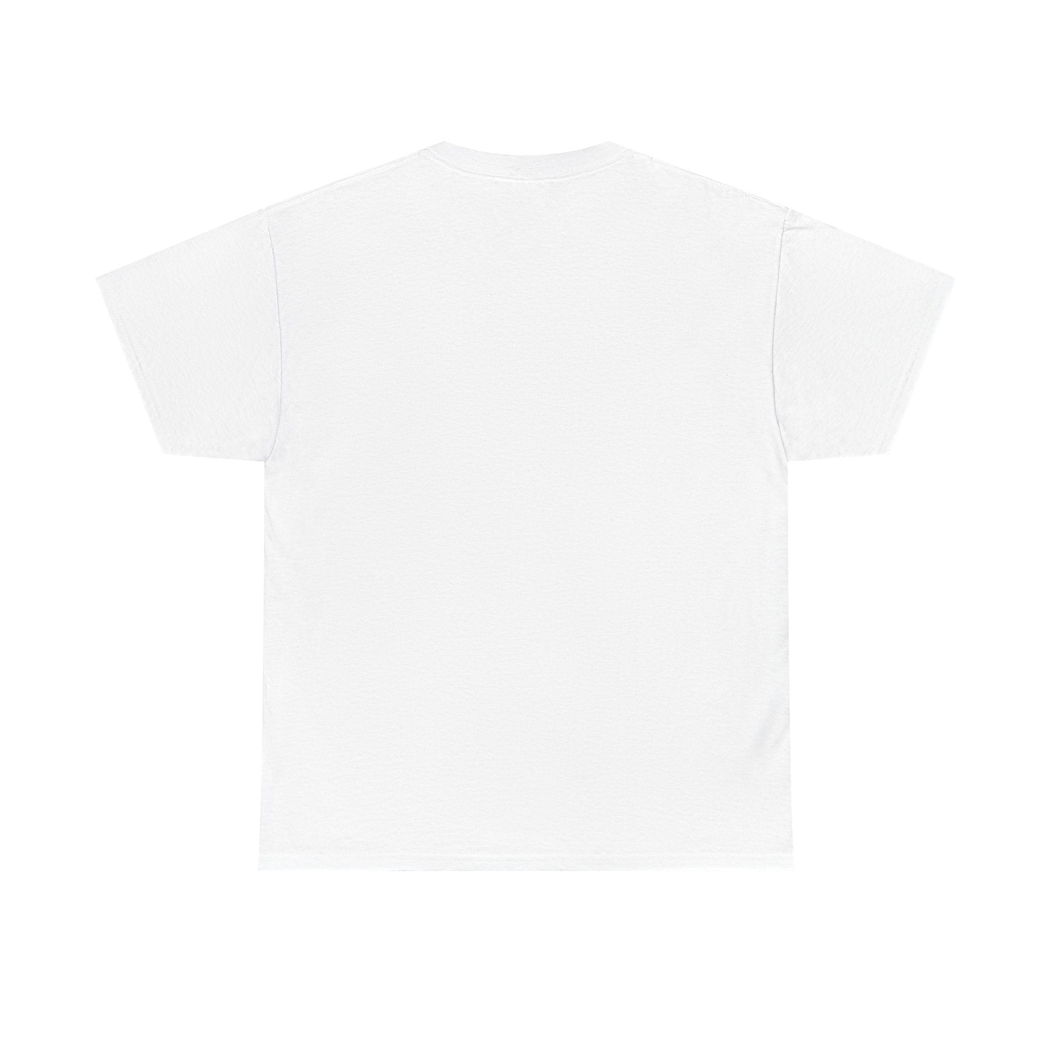 T-Shirt — Daydreaming Girl Illustration Tee (clock & question mark design)