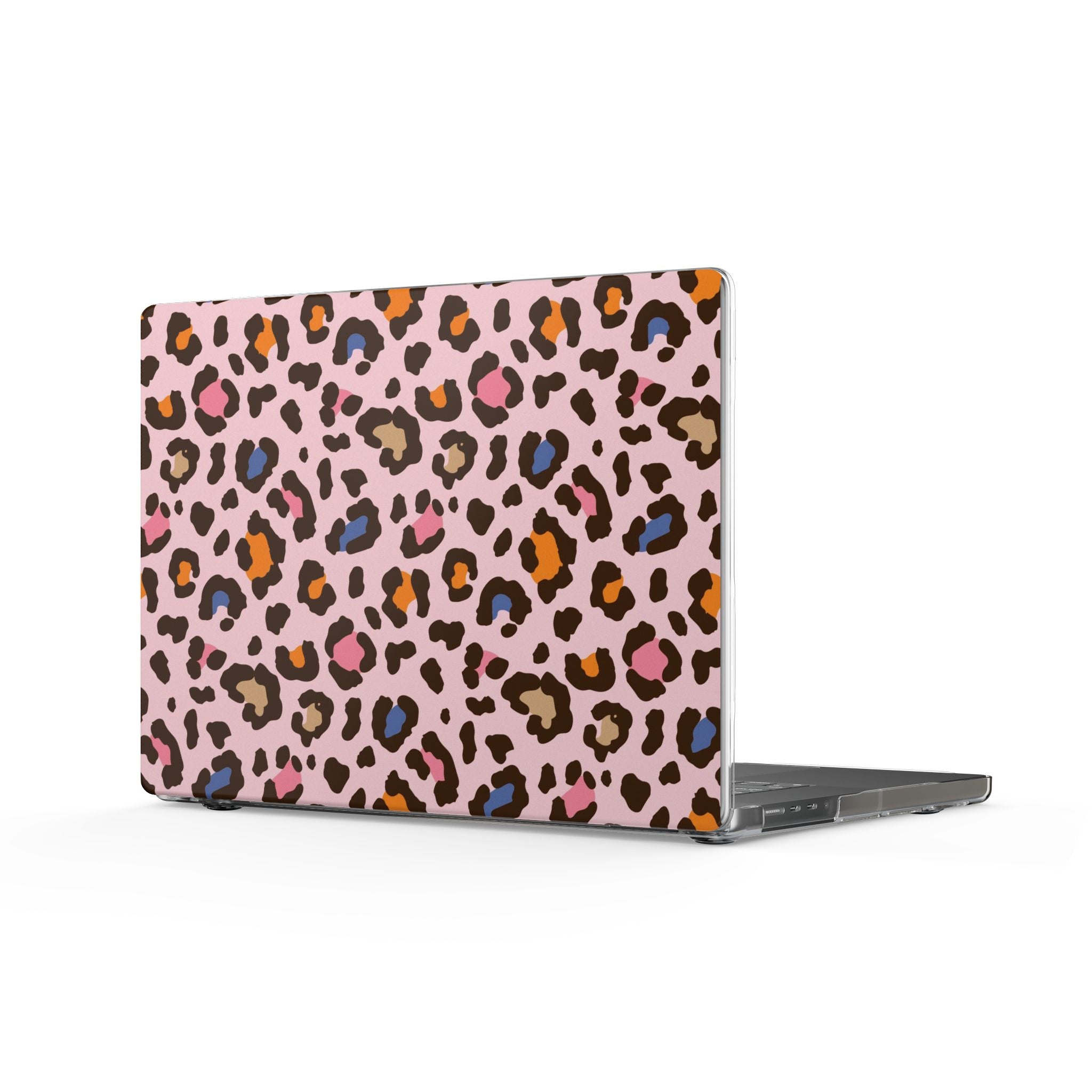Bold Chic Pink Leopard MacBook Case