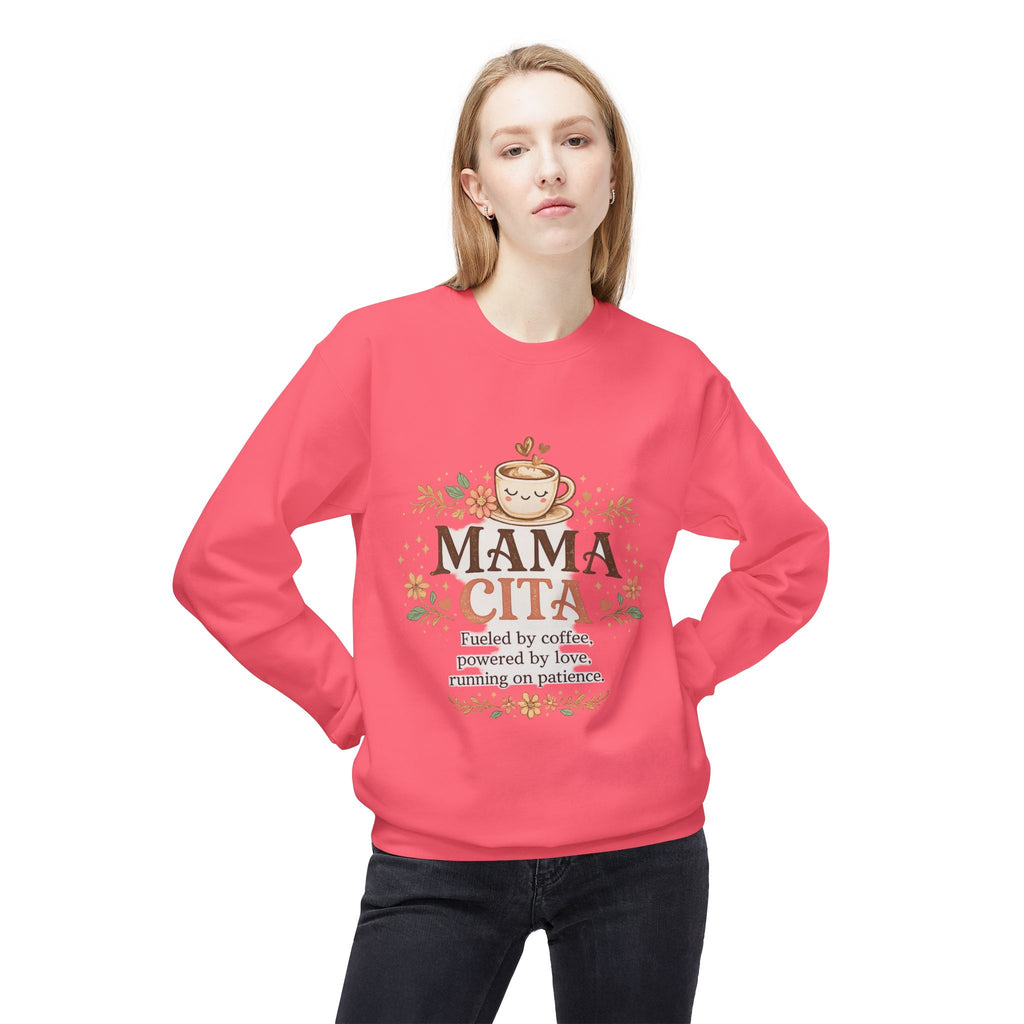 Mama Cita Sweatshirt – Floral Coffee Mom Crewneck