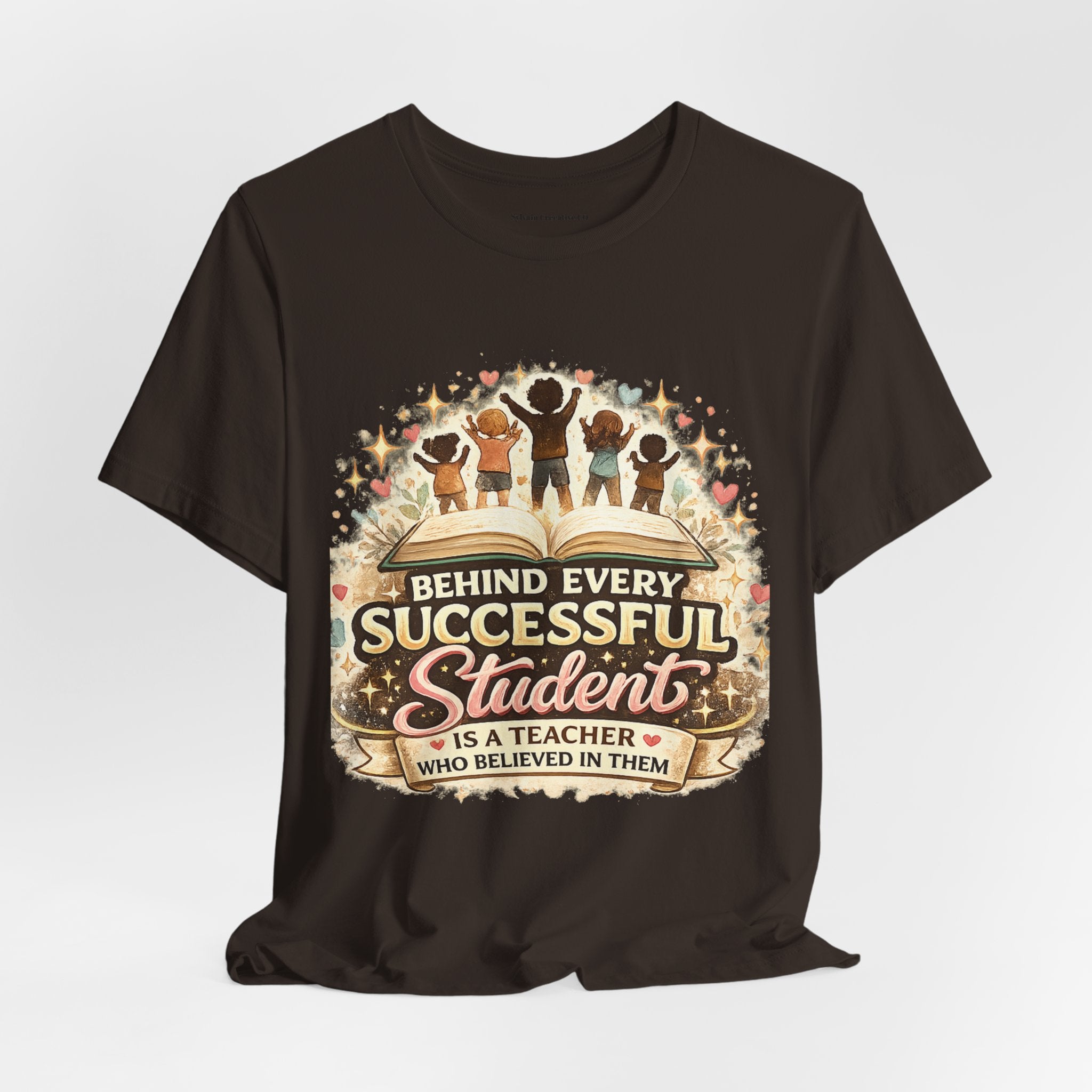 Behind Every Successful Student Teacher T‑Shirt — Inspirational Teacher Appreciation Tee
