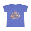 Toddler T‑Shirt — "Daddy's Girl Dad" Cute Crown & Hearts