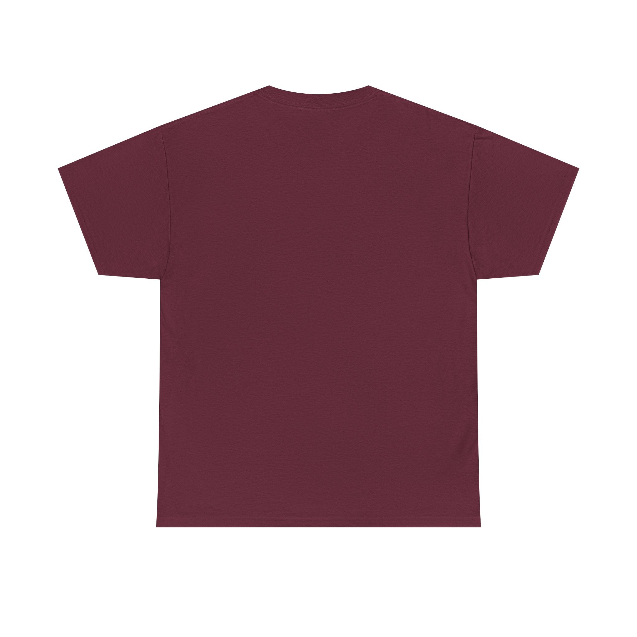 T-Shirt — Daydreaming Girl Illustration Tee (clock & question mark design)
