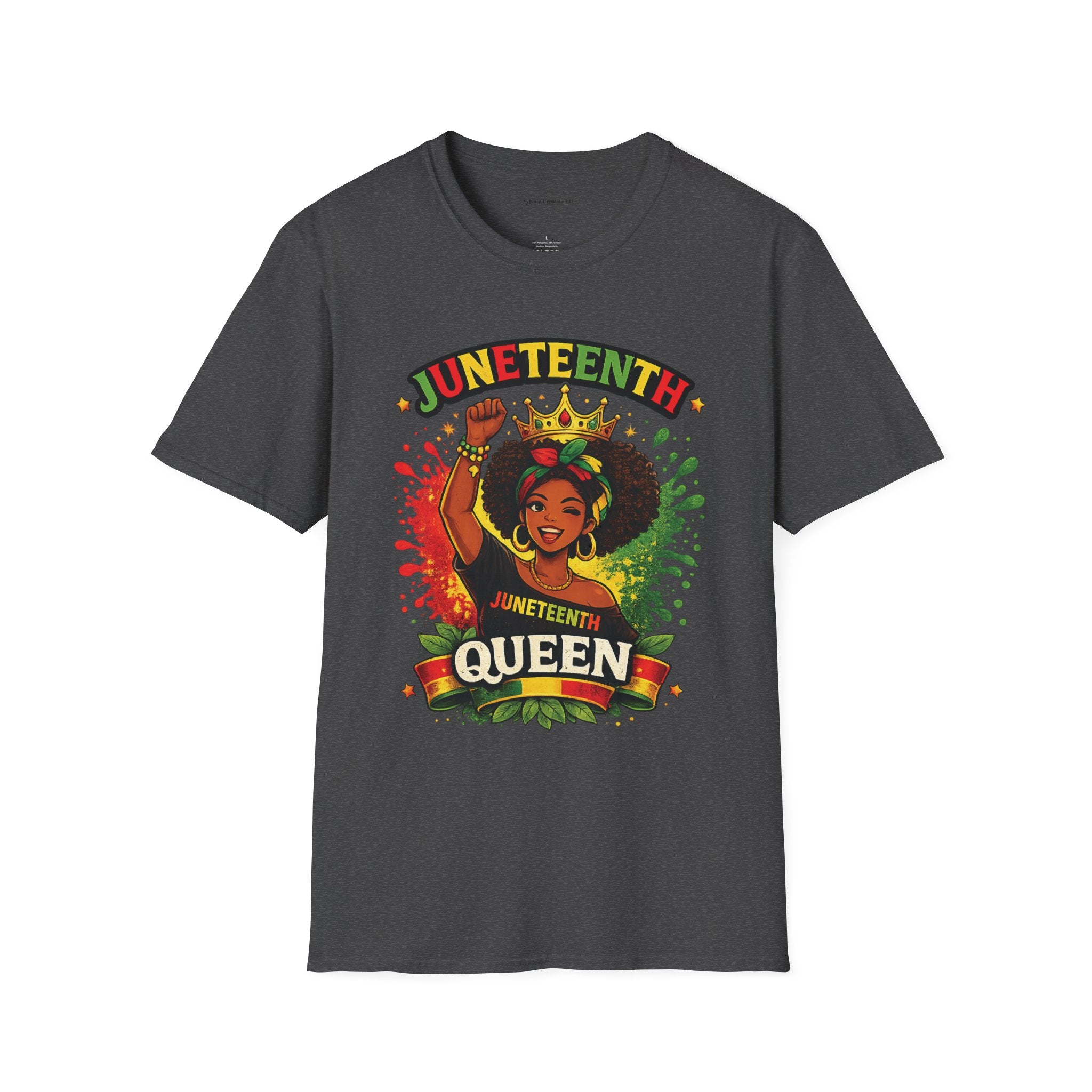 Juneteenth Queen T-Shirt — Black History Celebration Tee