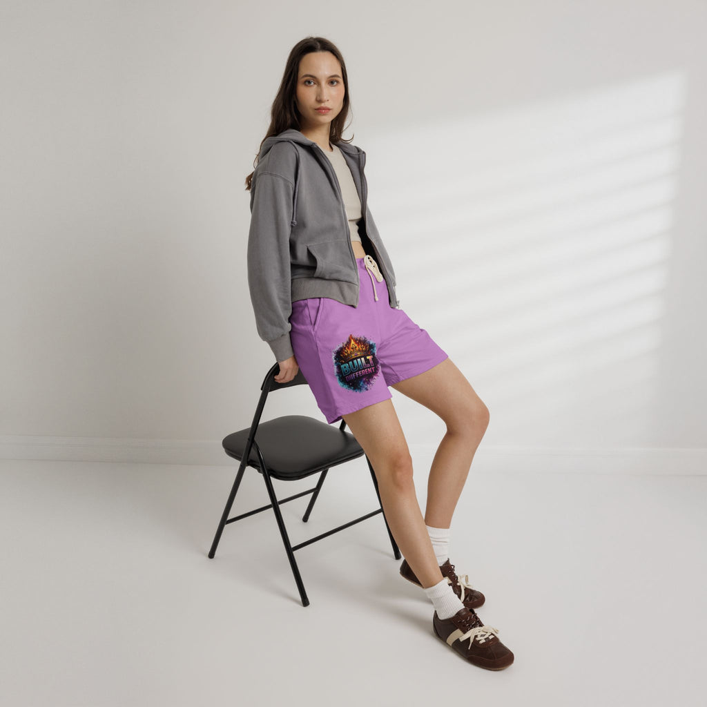 Built Different Sweat Shorts — Garment-Dyed Fleece Athletic Shorts