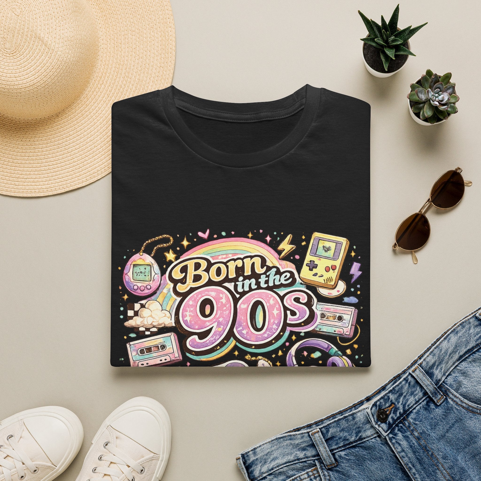 Born In The 90s-Unisex Softstyle T-Shirt
