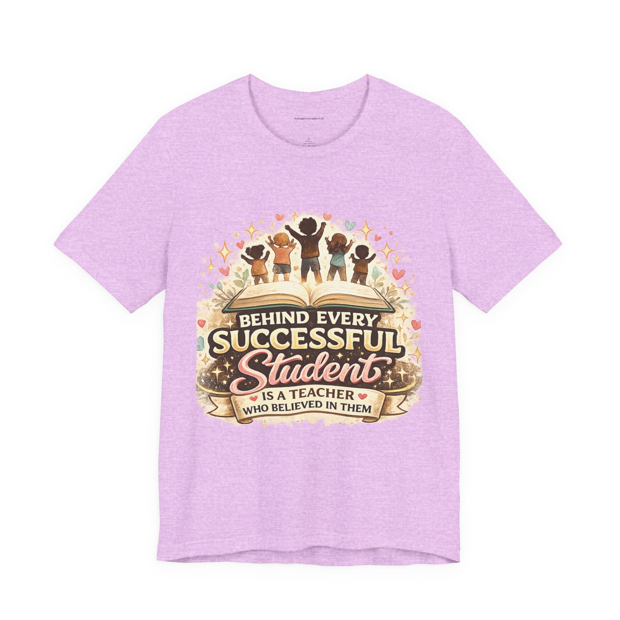 Behind Every Successful Student Teacher T‑Shirt — Inspirational Teacher Appreciation Tee