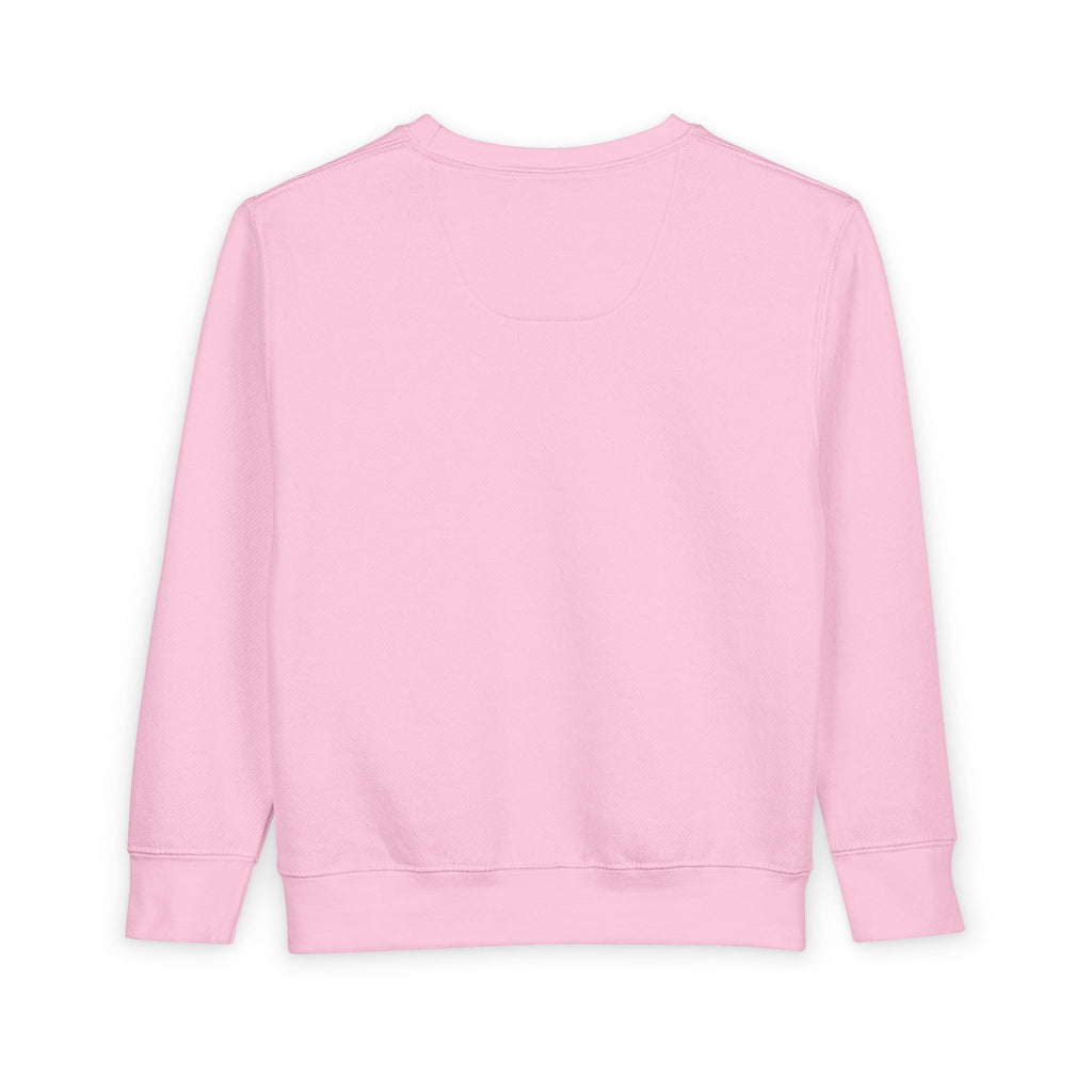 Toddler Sweatshirt - "The Heart" Red Heart Graphic Cozy Kids Pullover (Valentine's Day)