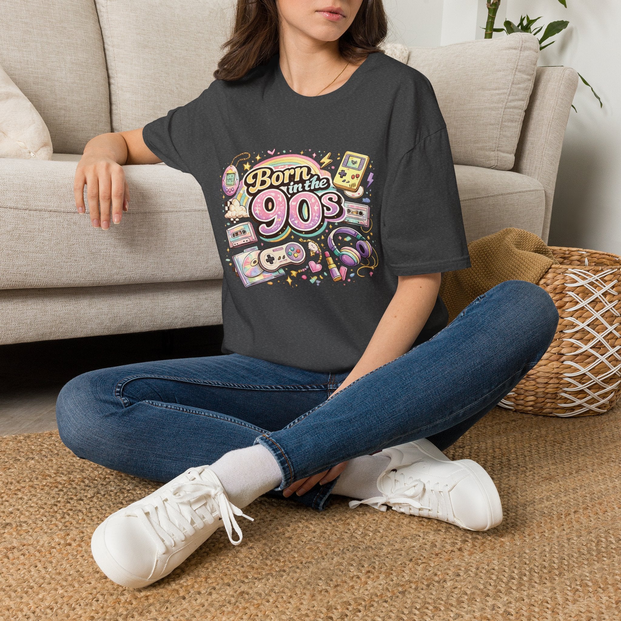 Born In The 90s-Unisex Softstyle T-Shirt