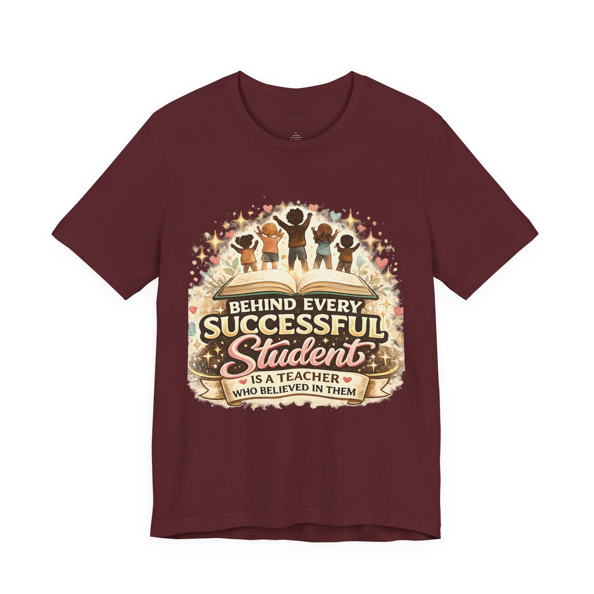 Behind Every Successful Student Teacher T‑Shirt — Inspirational Teacher Appreciation Tee