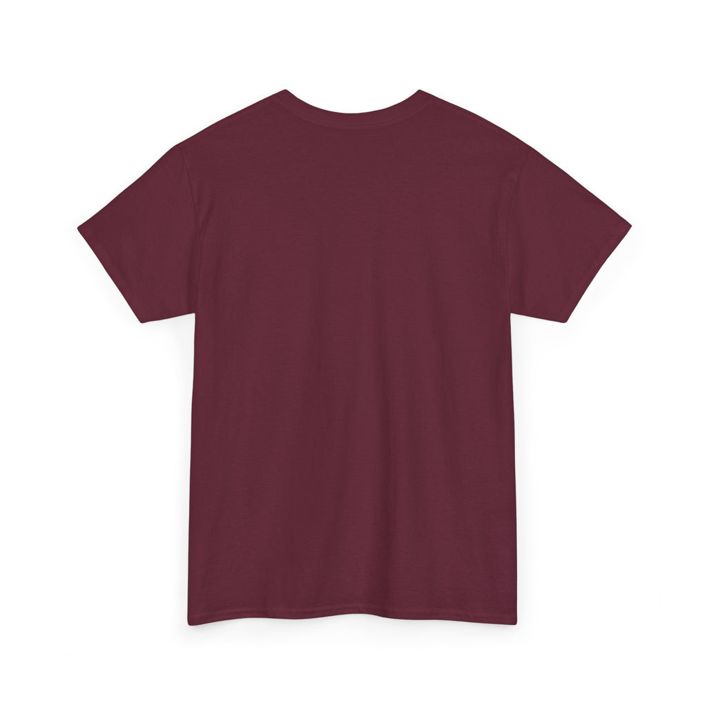 T-Shirt — Daydreaming Girl Illustration Tee (clock & question mark design)
