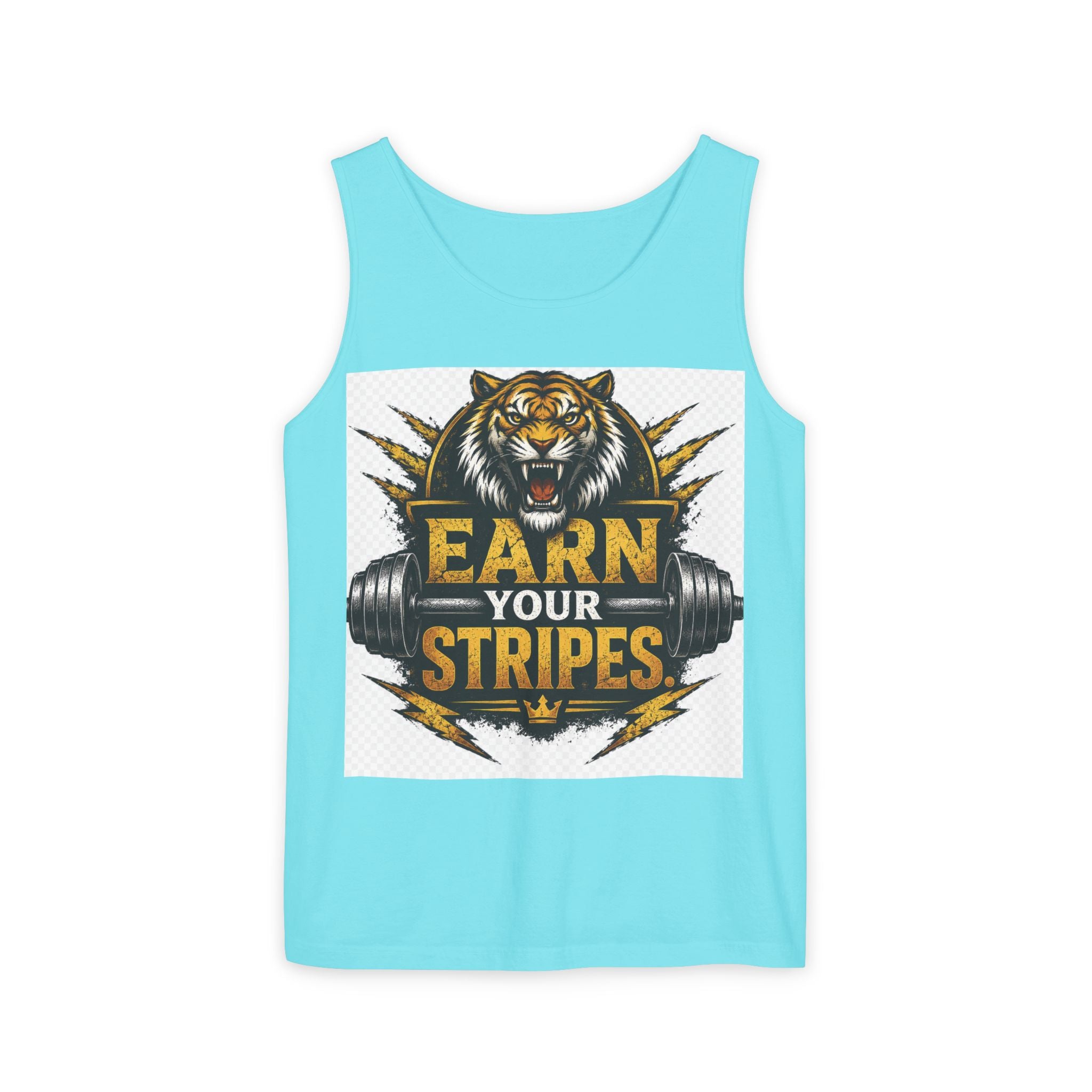 Earn Your Stripes Graphic Tank Top