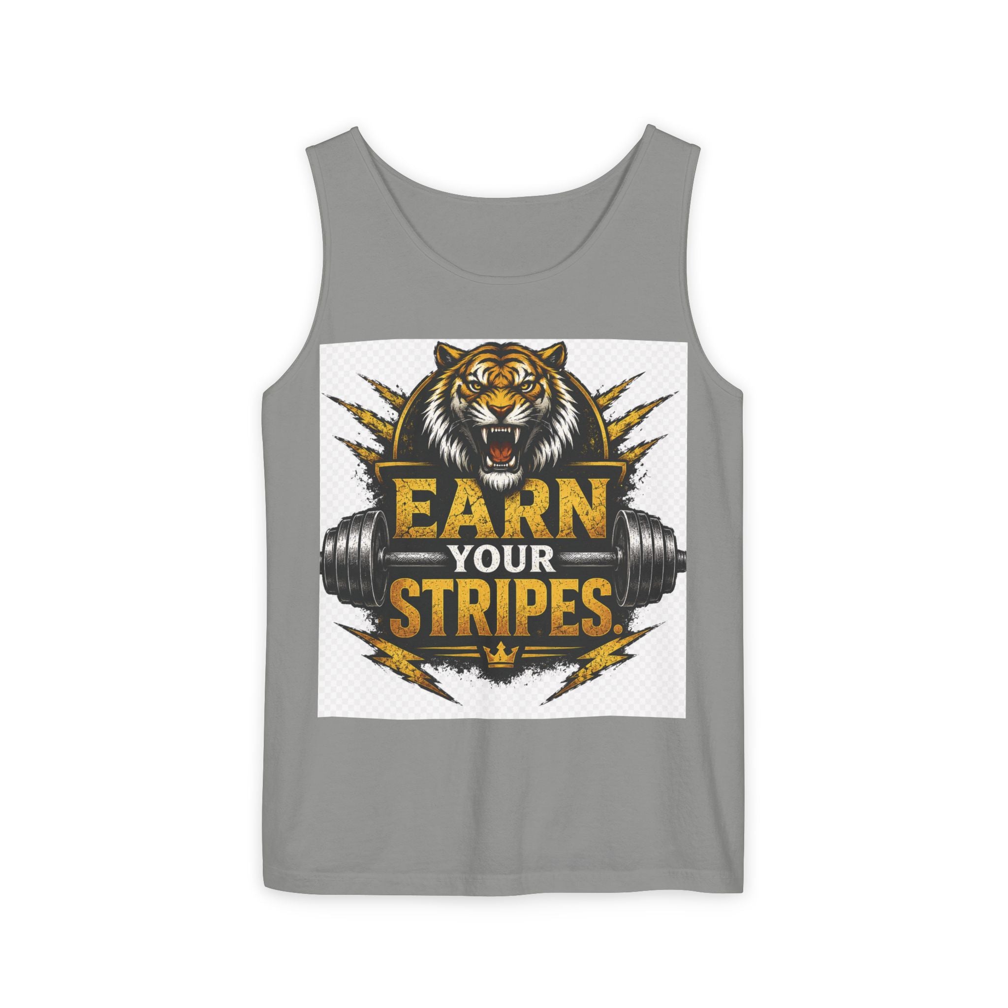 Earn Your Stripes Graphic Tank Top