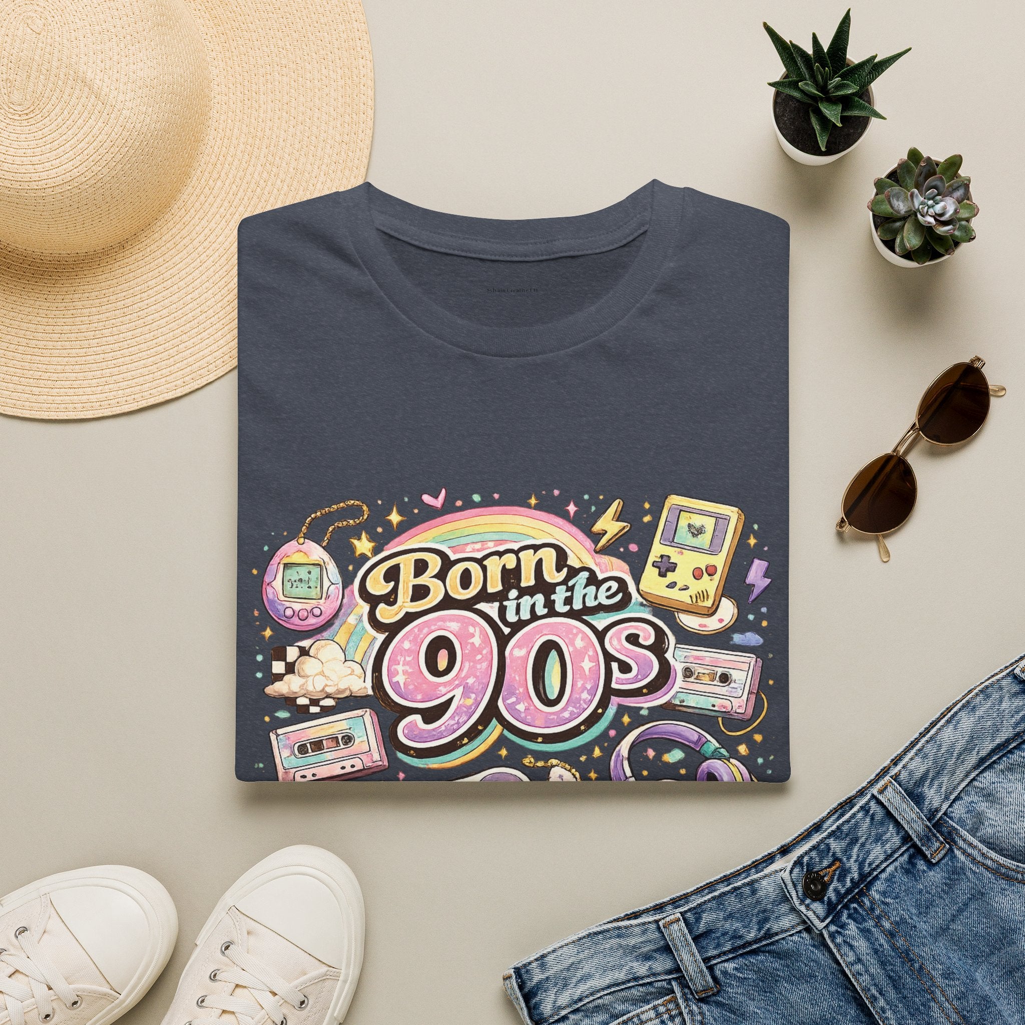 Born In The 90s-Unisex Softstyle T-Shirt