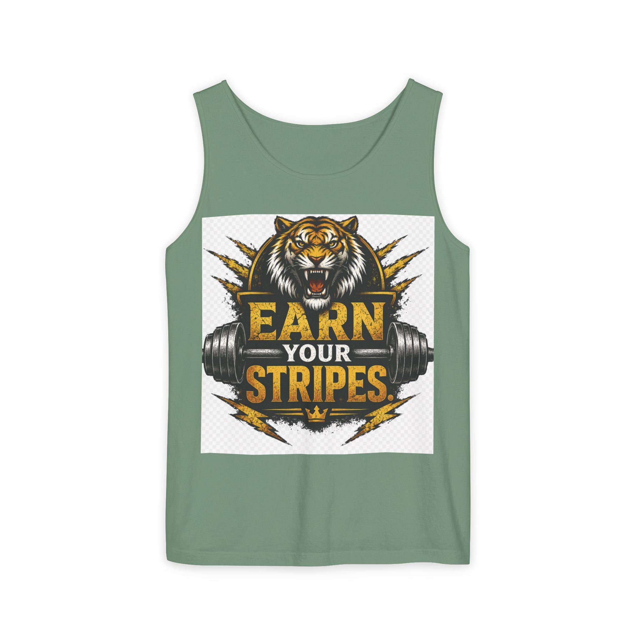 Earn Your Stripes Graphic Tank Top