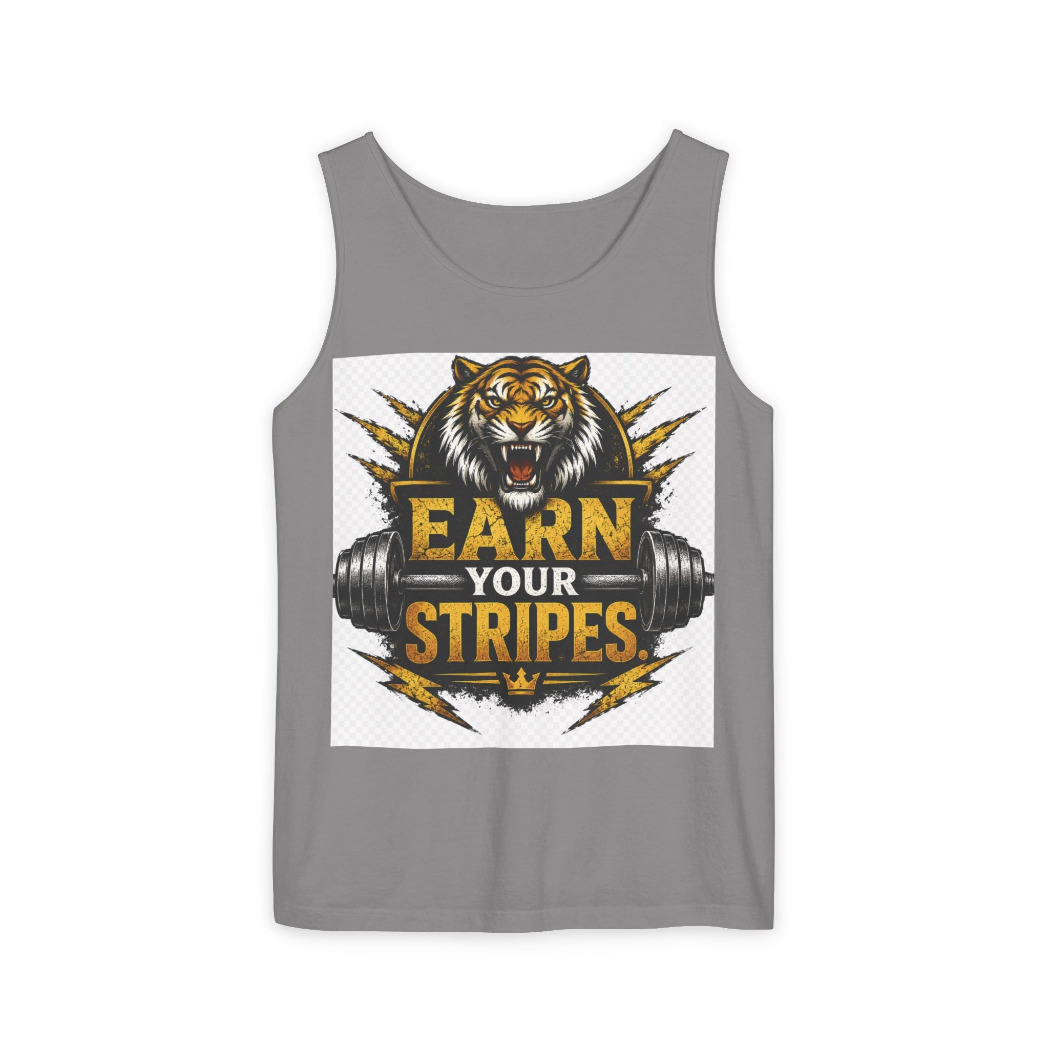 Earn Your Stripes Graphic Tank Top