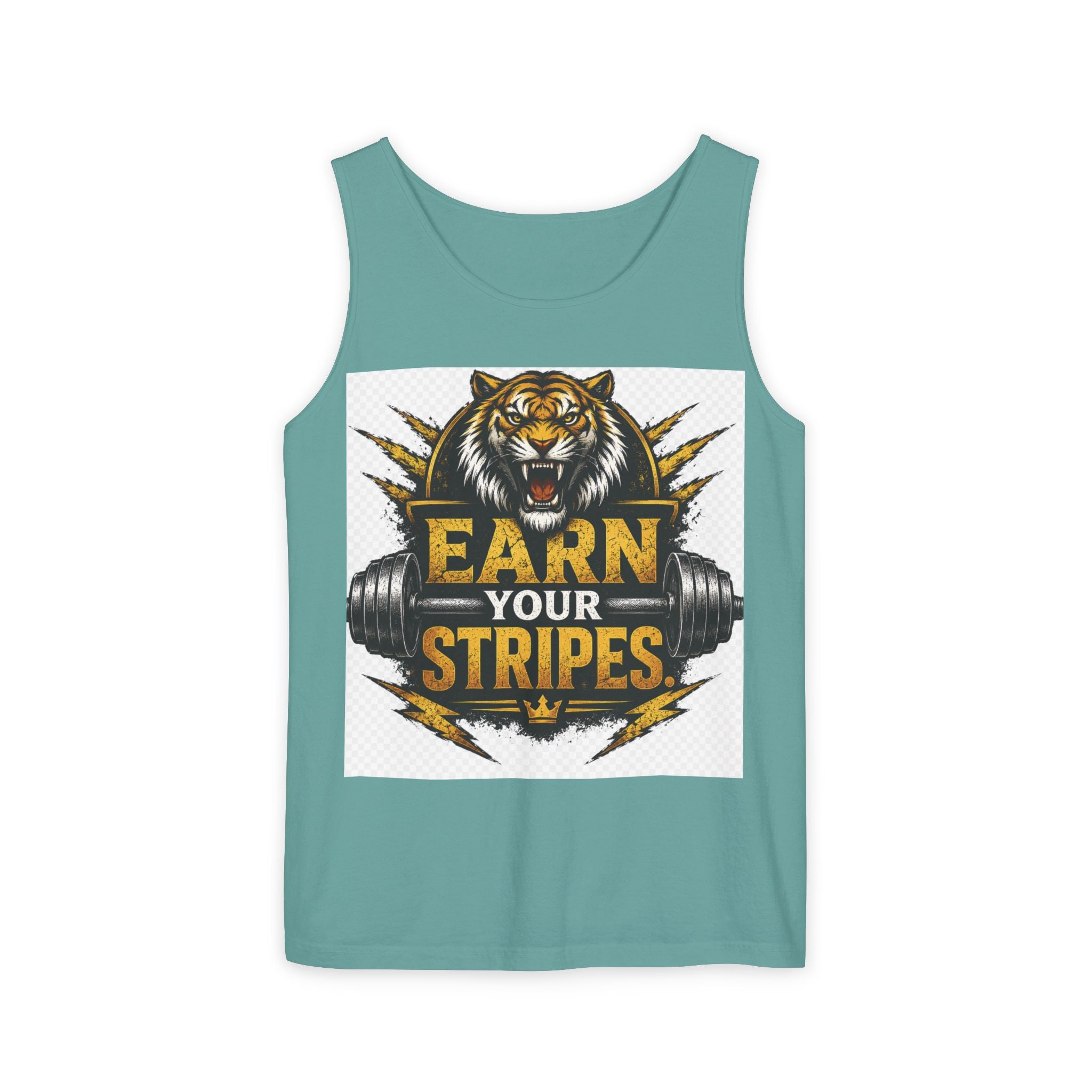 Earn Your Stripes Graphic Tank Top