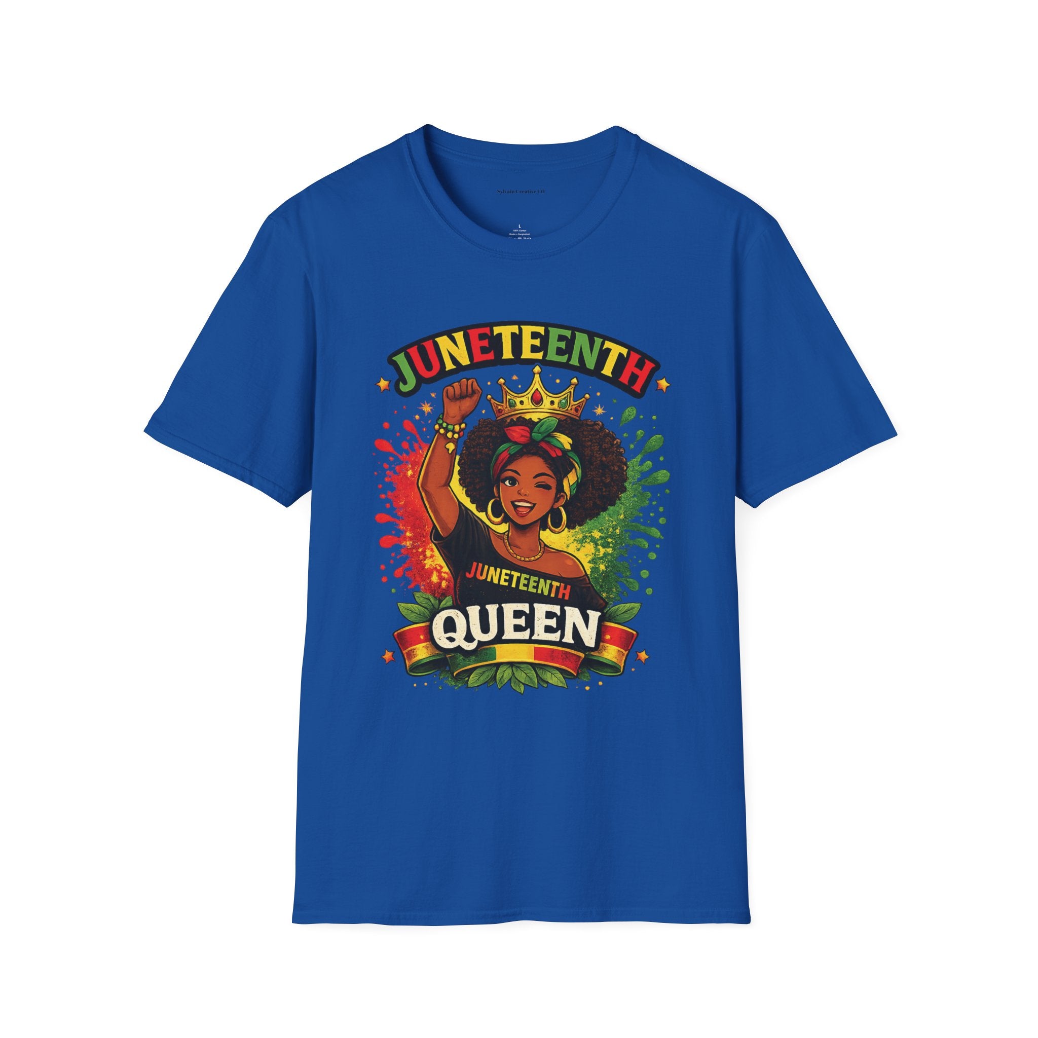 Juneteenth Queen T-Shirt — Black History Celebration Tee