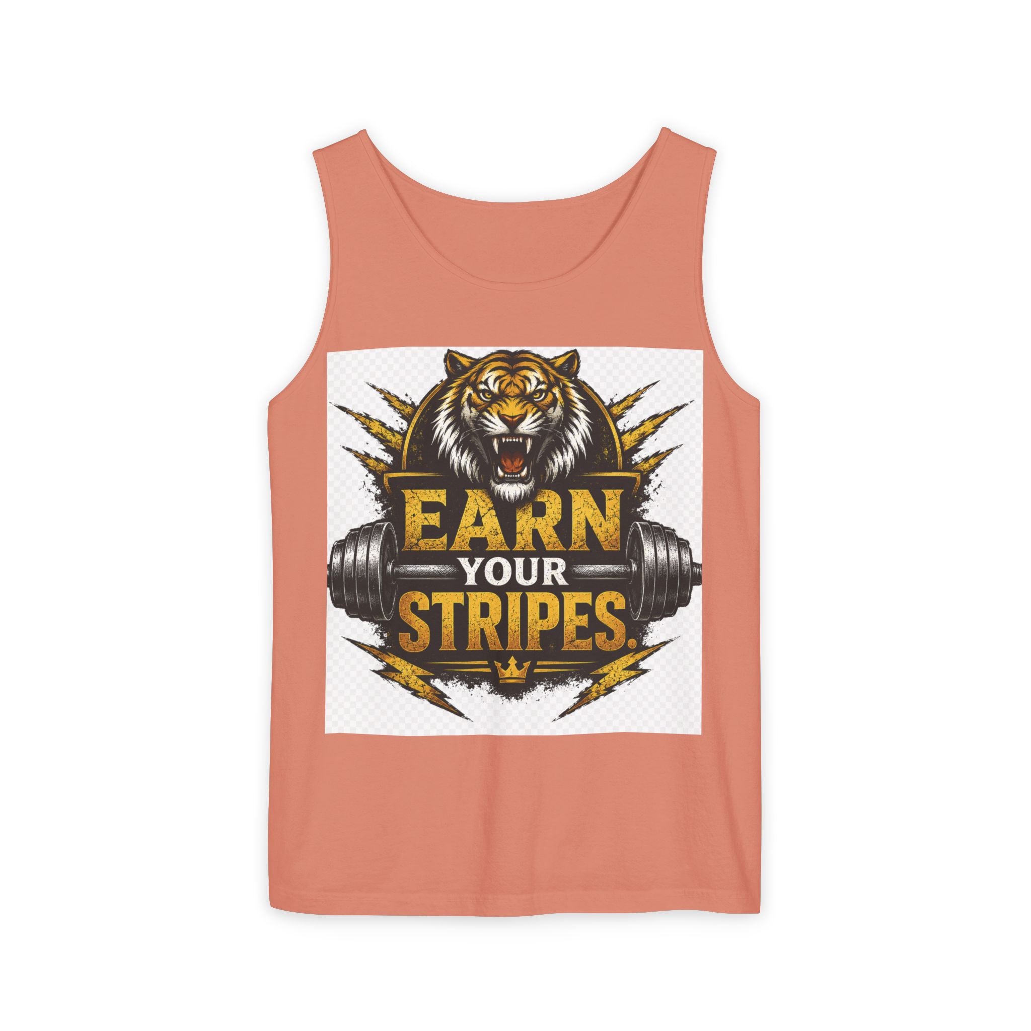 Earn Your Stripes Graphic Tank Top