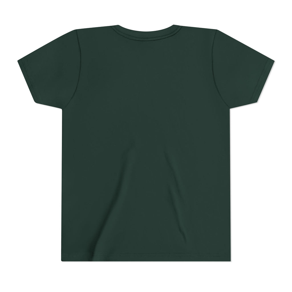 Juneteenth Youth Tee — "Smart. Strong. Free." Black Girl Reading Graphic Kid Shirt