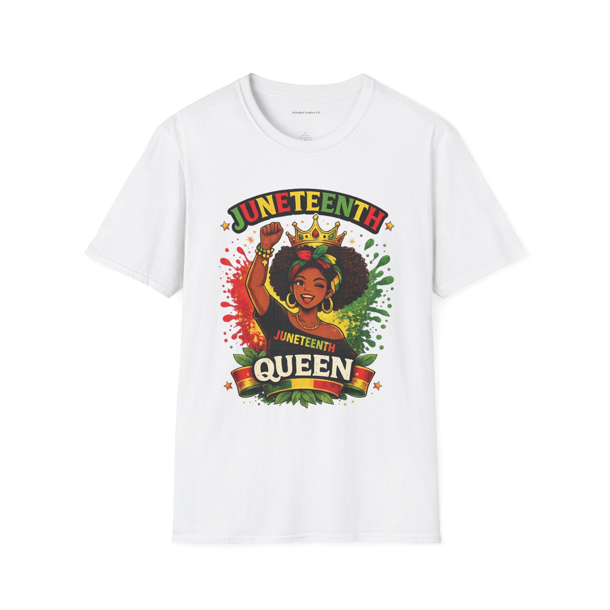 Juneteenth Queen T-Shirt — Black History Celebration Tee