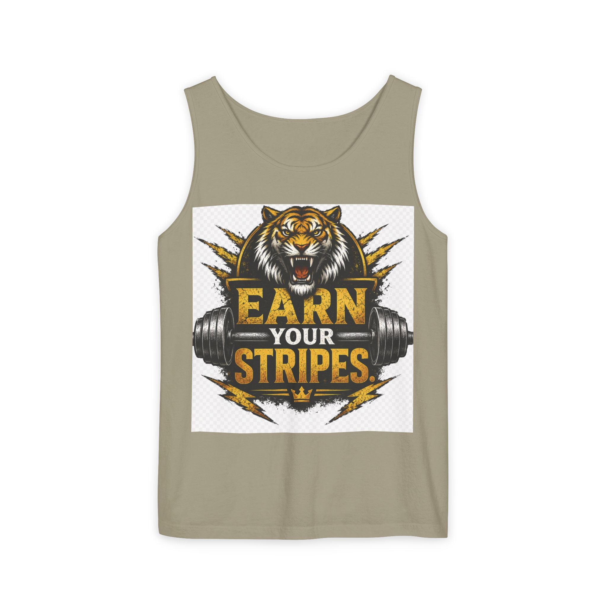 Earn Your Stripes Graphic Tank Top