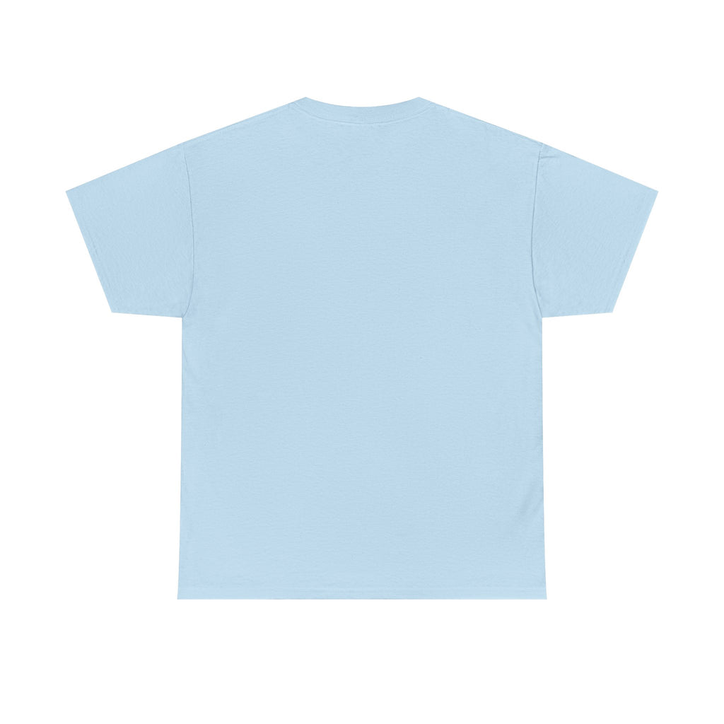 T-Shirt — Daydreaming Girl Illustration Tee (clock & question mark design)