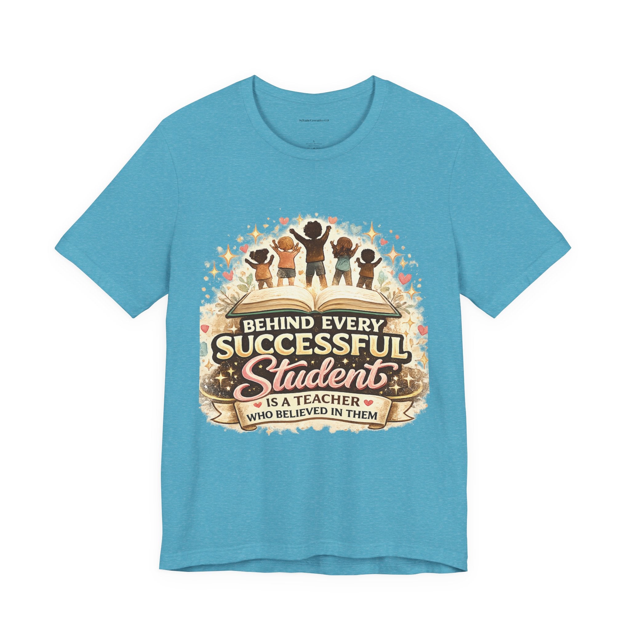 Behind Every Successful Student Teacher T‑Shirt — Inspirational Teacher Appreciation Tee