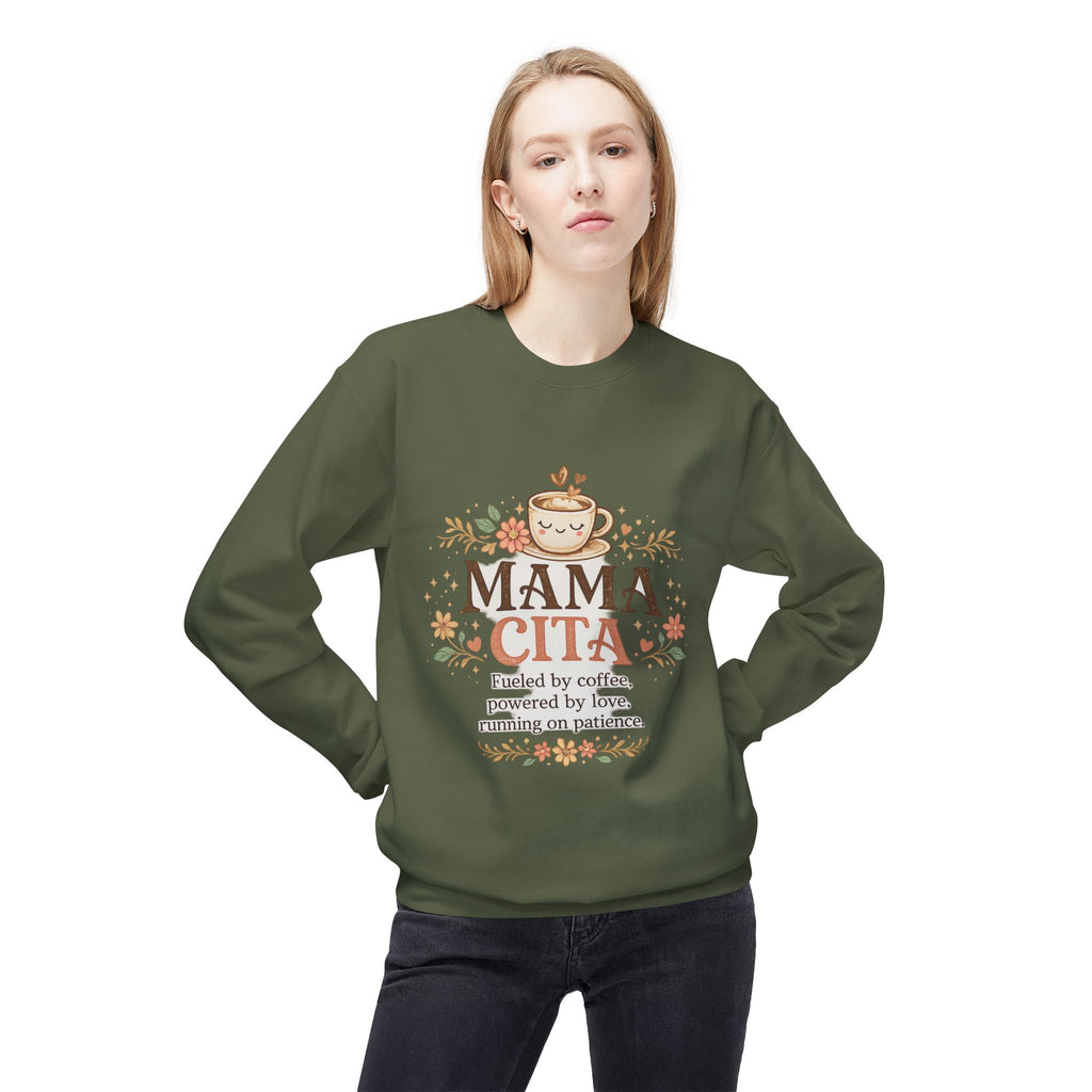 Mama Cita Sweatshirt – Floral Coffee Mom Crewneck
