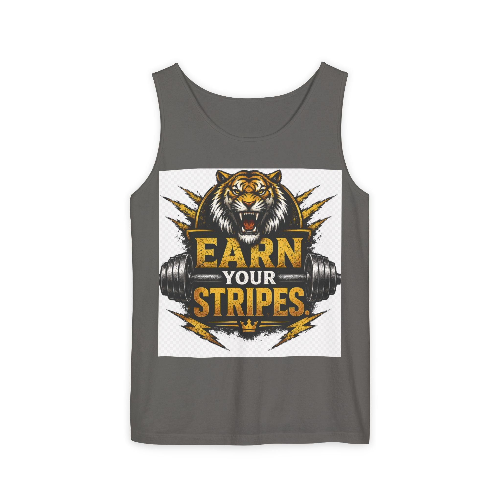 Earn Your Stripes Graphic Tank Top