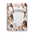 Collage Journal Girl Figures Notebook | Spiral A5 Wirobound