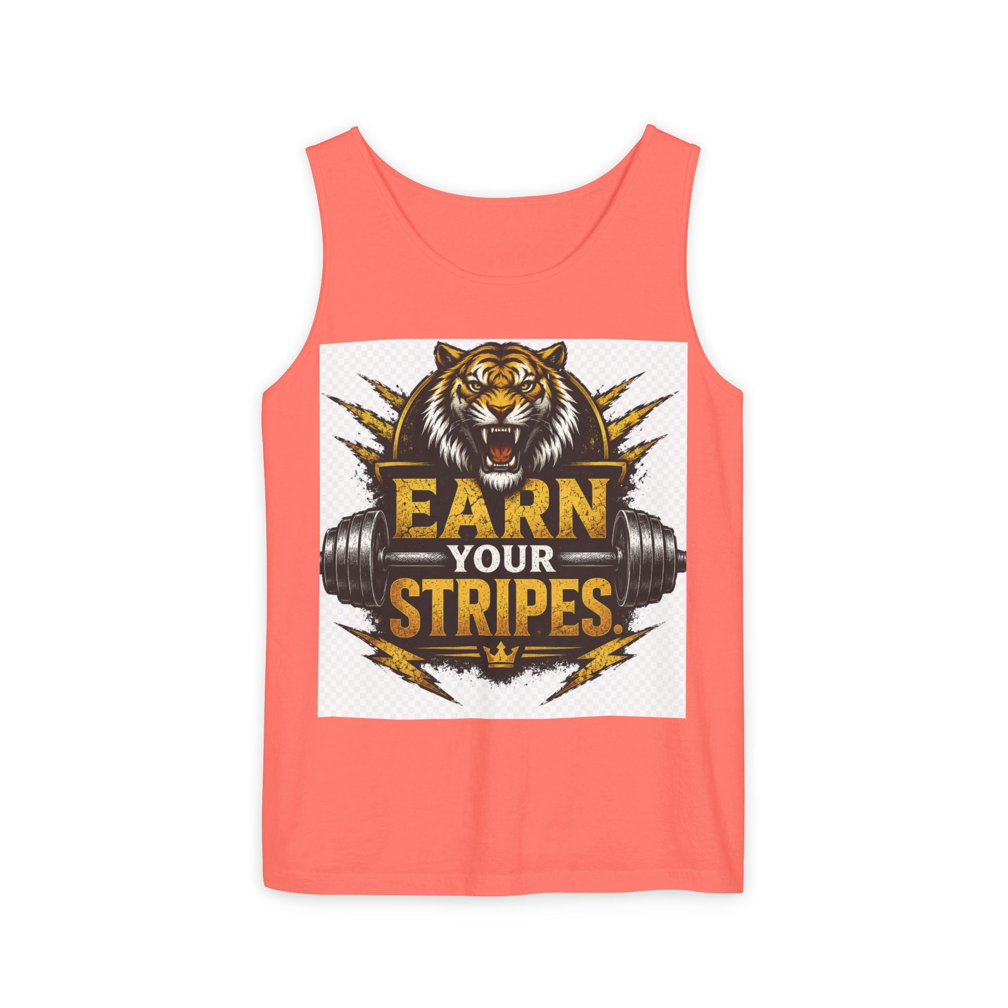 Earn Your Stripes Graphic Tank Top