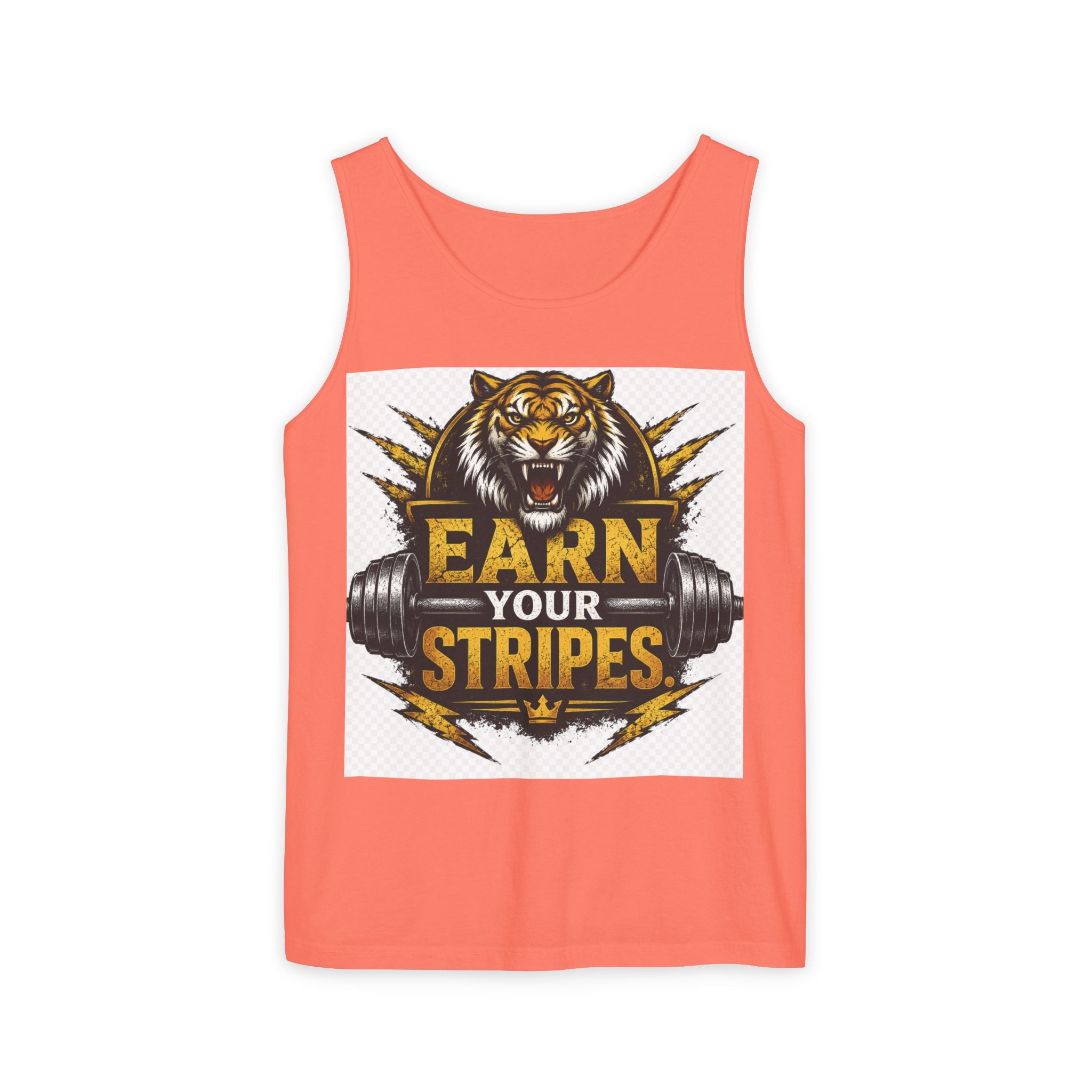 Earn Your Stripes Graphic Tank Top