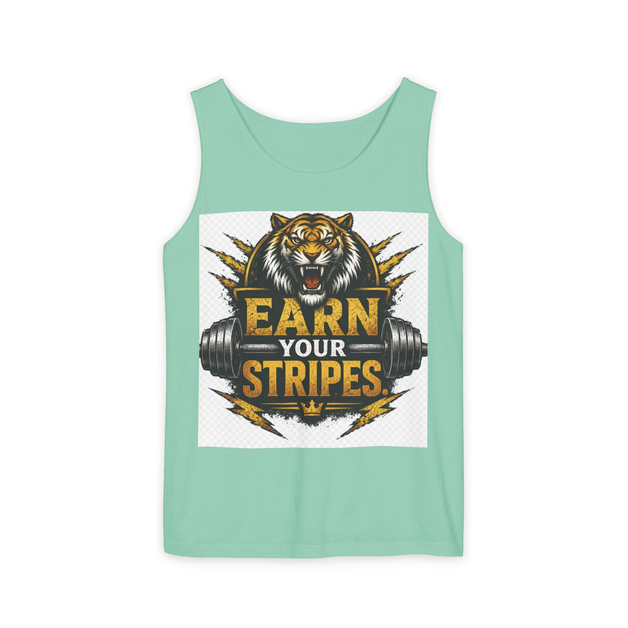 Earn Your Stripes Graphic Tank Top