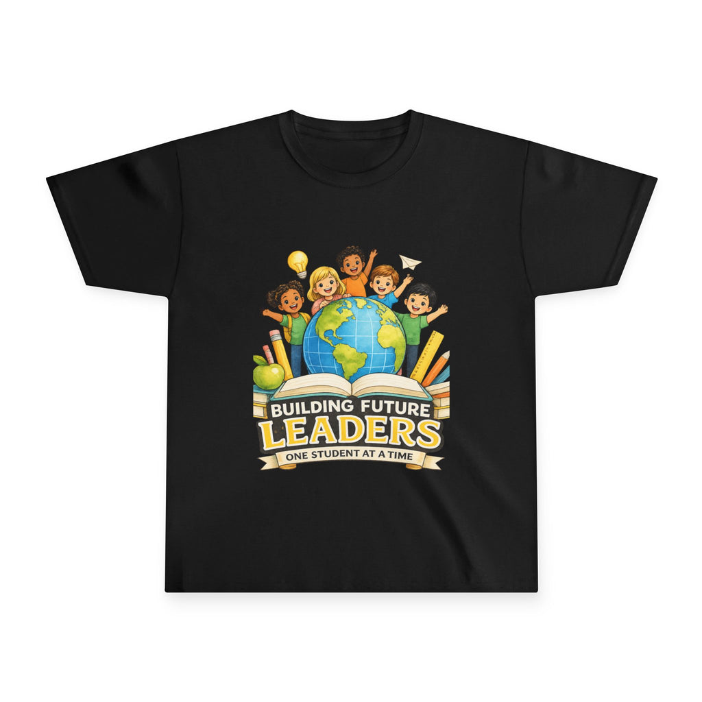 Youth Tee — "Building Future Leaders" Kids School T-Shirt