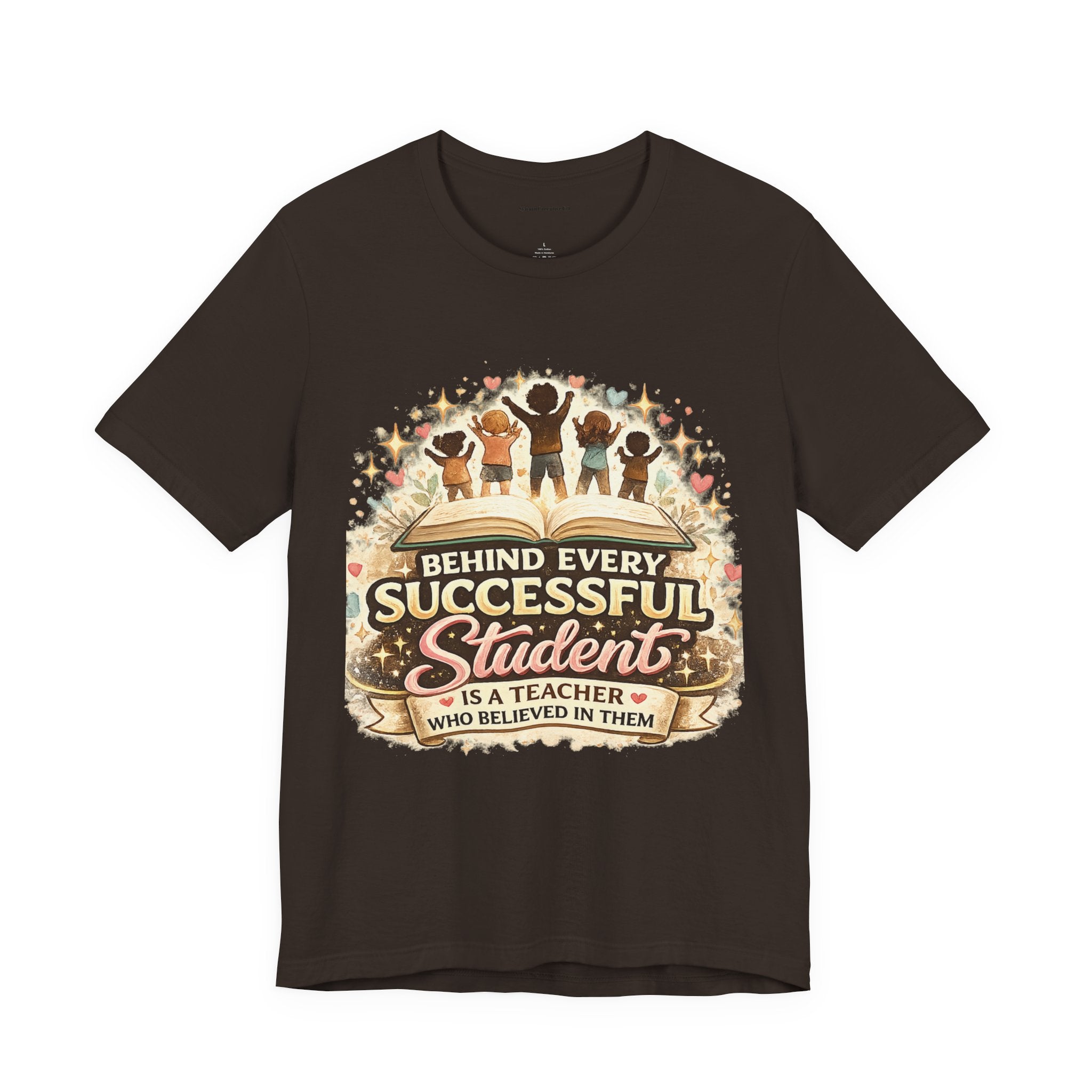 Behind Every Successful Student Teacher T‑Shirt — Inspirational Teacher Appreciation Tee