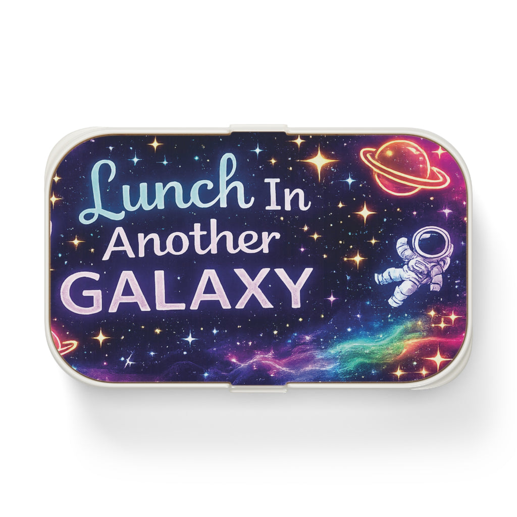Galaxy Bento Box — "Lunch In Another Galaxy" Astronaut Lunchbox for Kids & Space Lovers