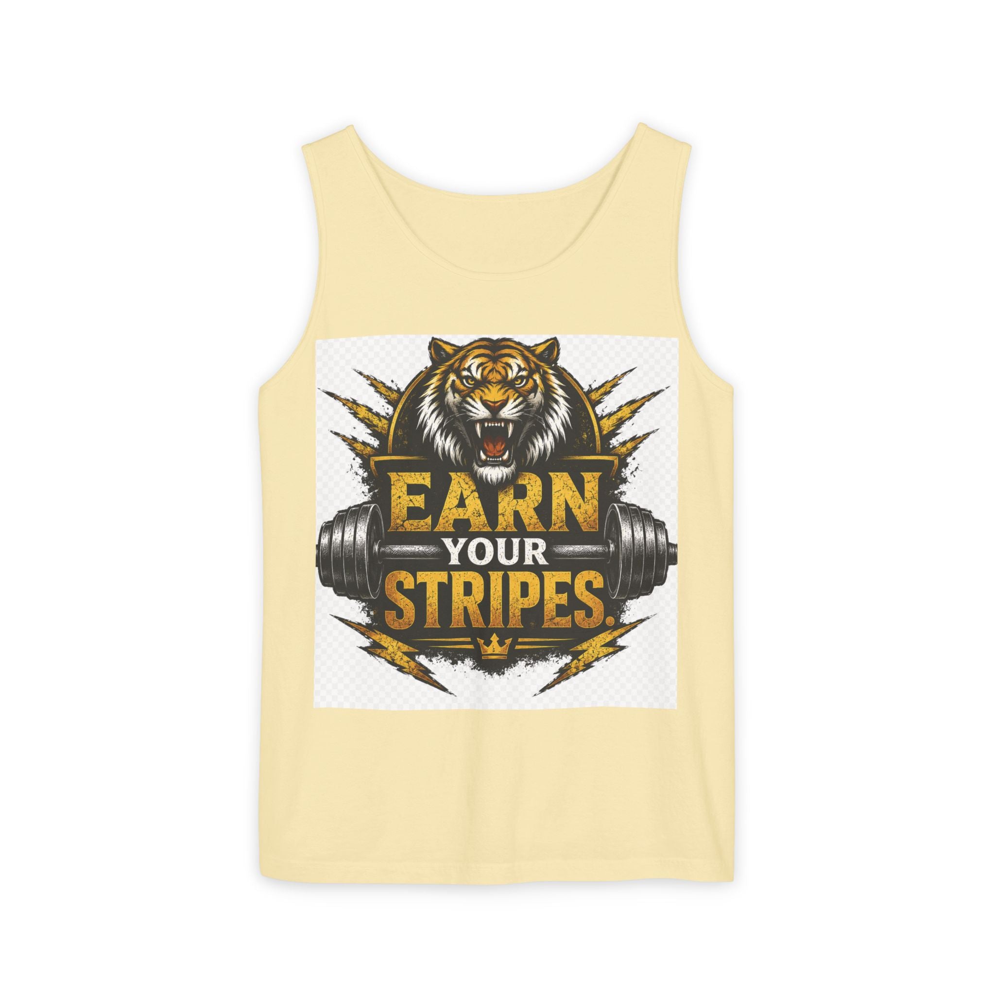 Earn Your Stripes Graphic Tank Top