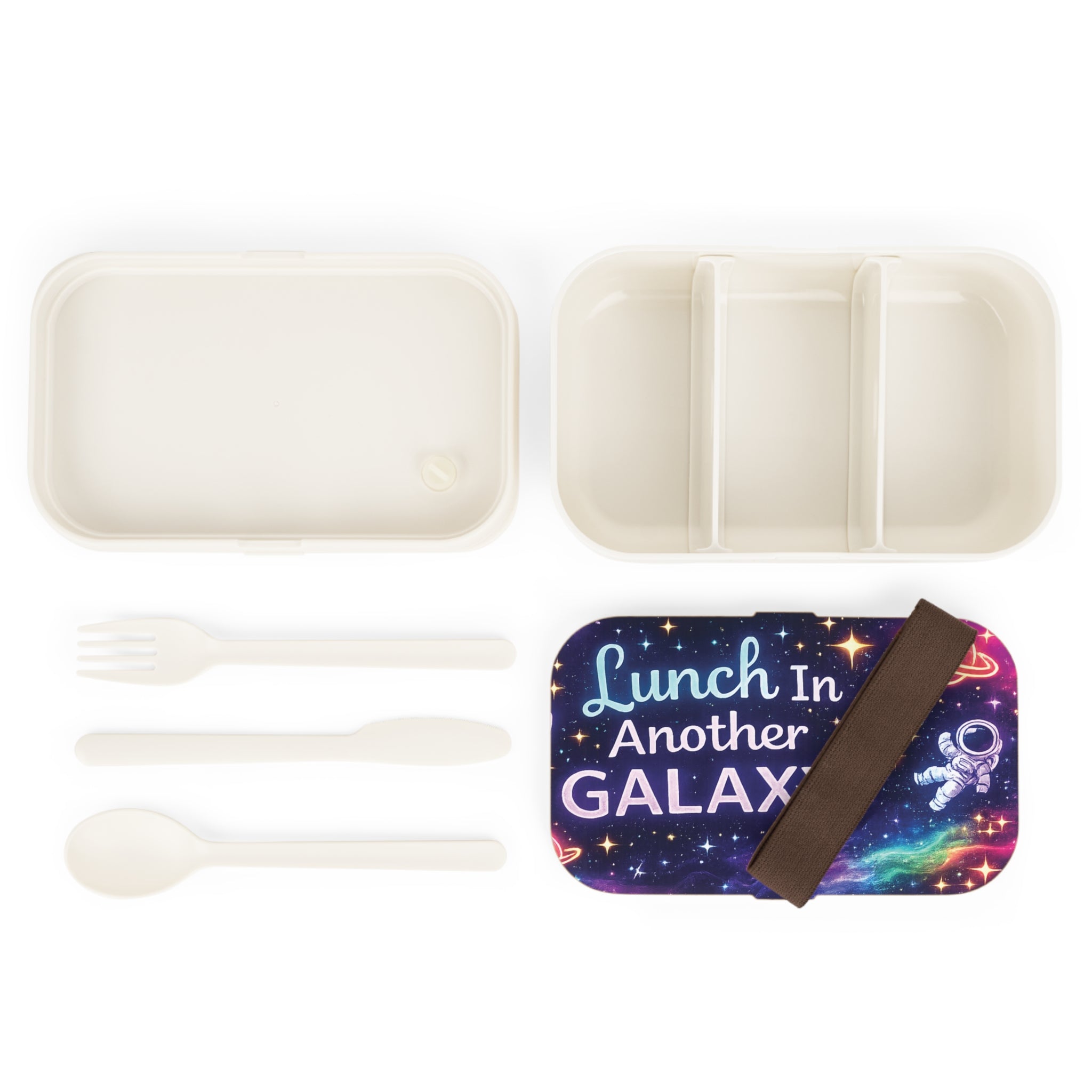 Galaxy Bento Box — "Lunch In Another Galaxy" Astronaut Lunchbox for Kids & Space Lovers