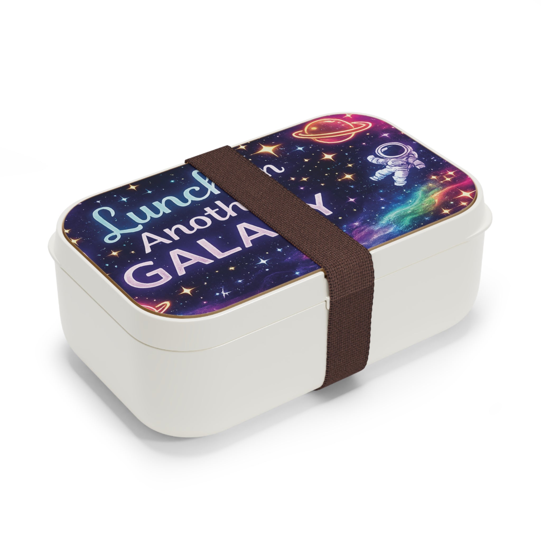 Galaxy Bento Box — "Lunch In Another Galaxy" Astronaut Lunchbox for Kids & Space Lovers