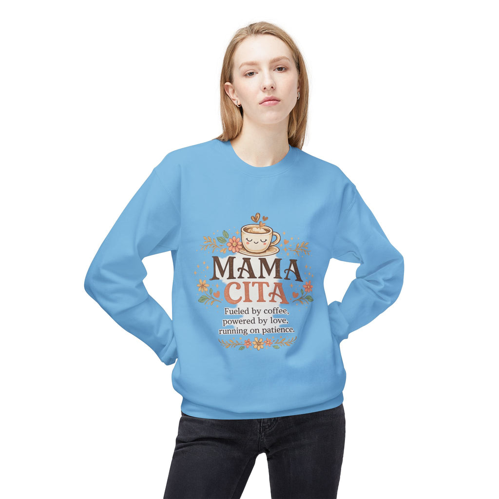 Mama Cita Sweatshirt – Floral Coffee Mom Crewneck