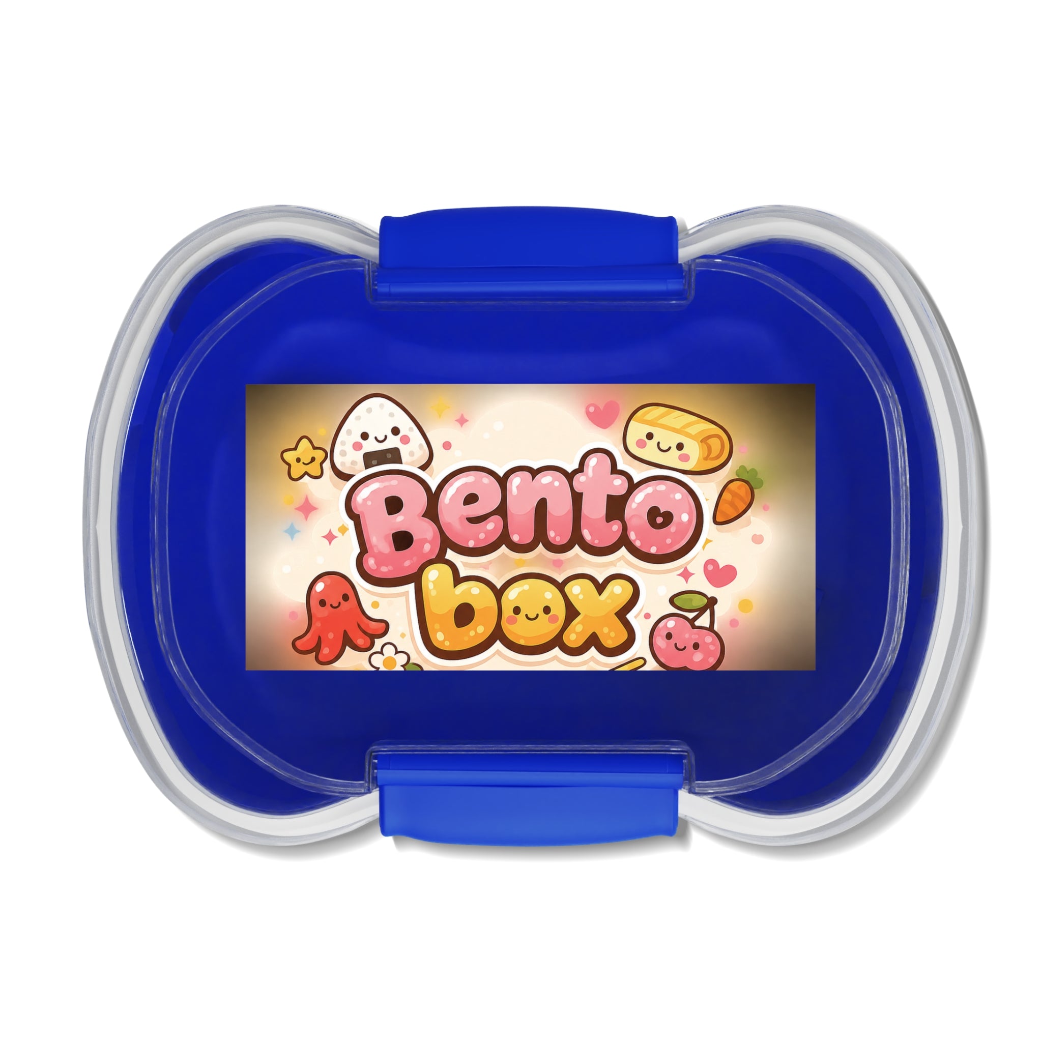 Two-Tier Bento Box — Cute Kawaii Lunchbox for Kids with 'Bento Box' Design