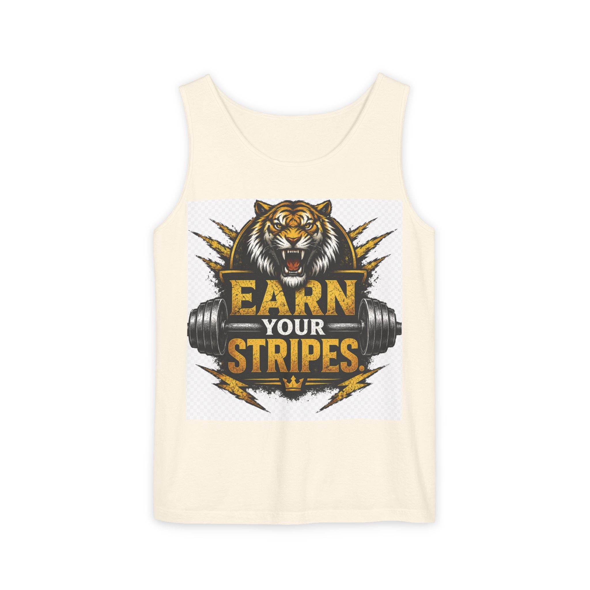 Earn Your Stripes Graphic Tank Top