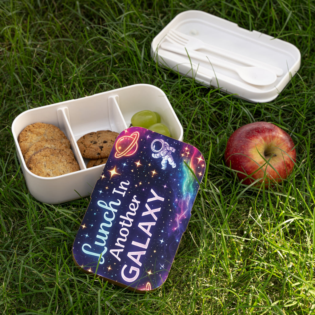 Galaxy Bento Box — "Lunch In Another Galaxy" Astronaut Lunchbox for Kids & Space Lovers