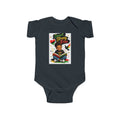 Juneteenth Infant Bodysuit — Smart Strong Free Baby Onesie (Cute Reading Kid Illustration)