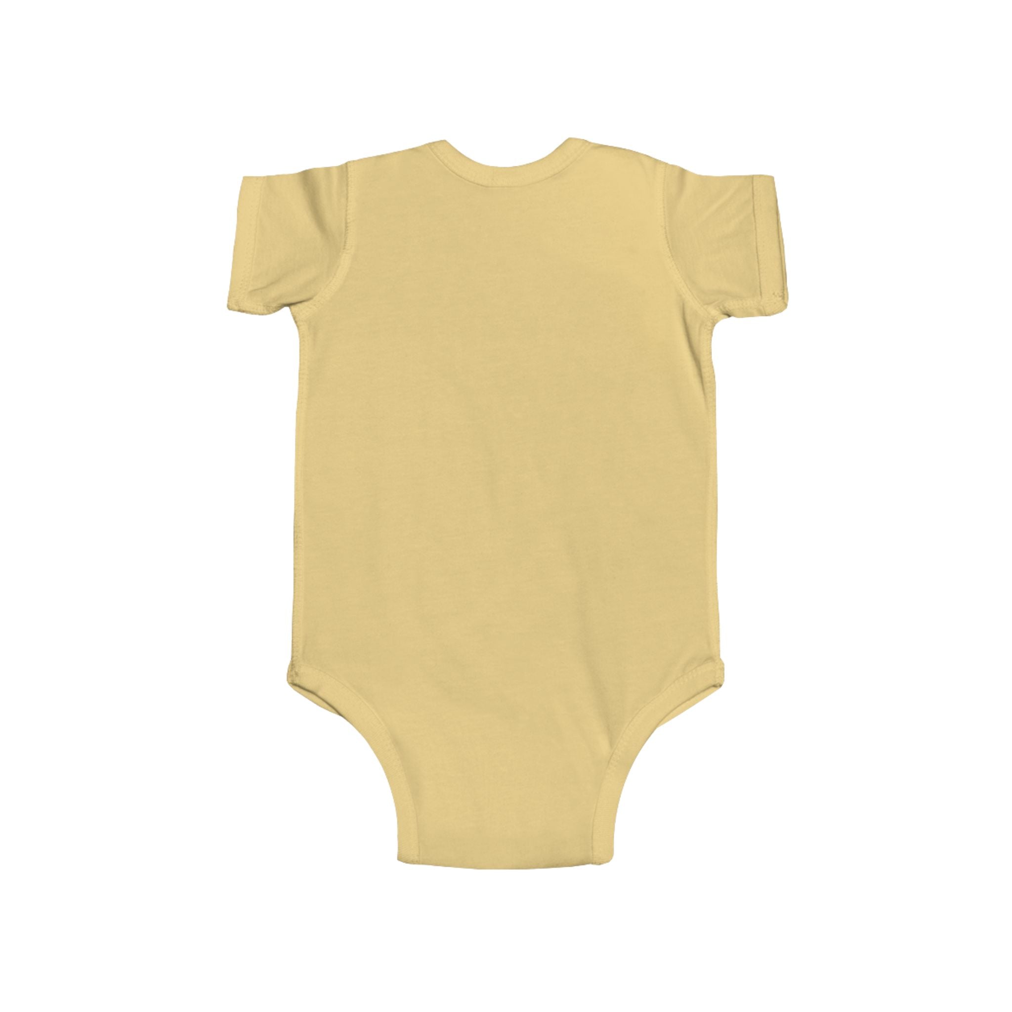 Built With Love Baby Bodysuit — Cute Construction Heart Infant Onesie