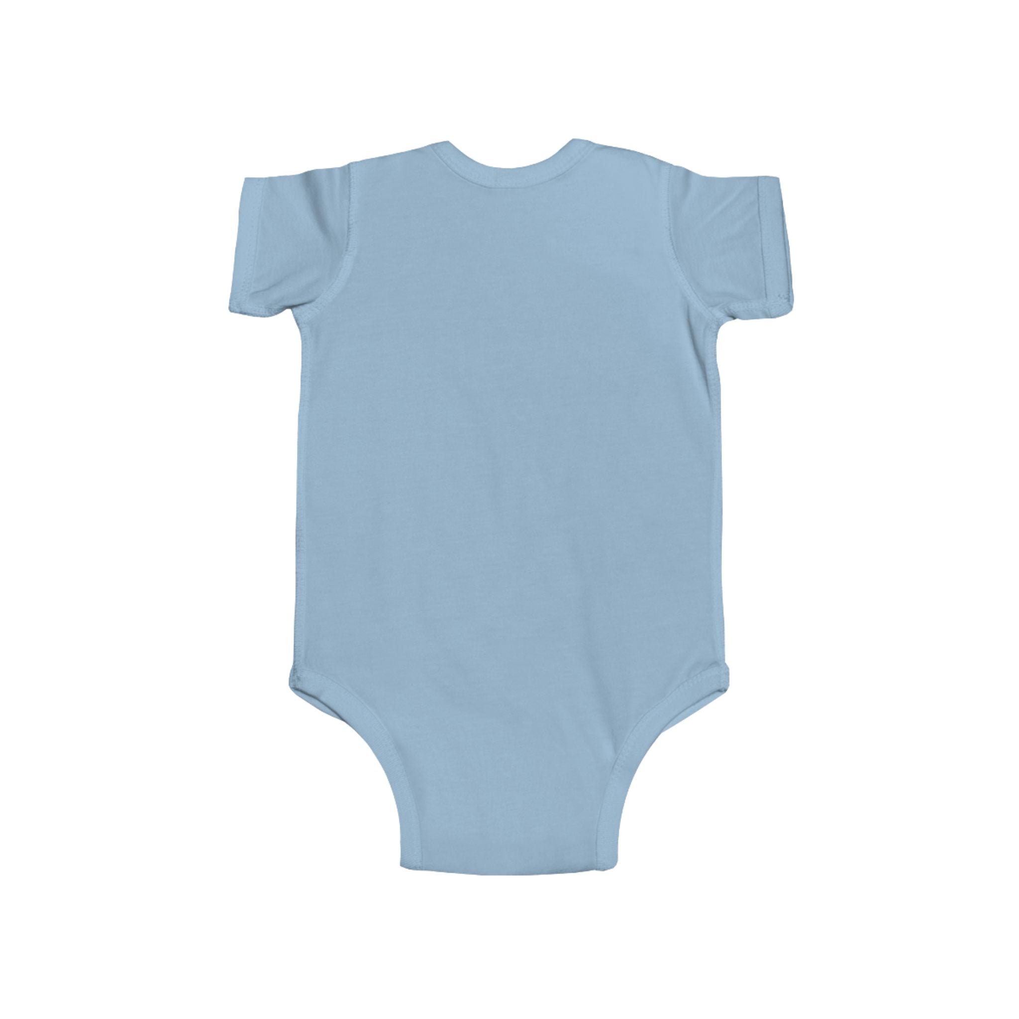 Built With Love Baby Bodysuit — Cute Construction Heart Infant Onesie