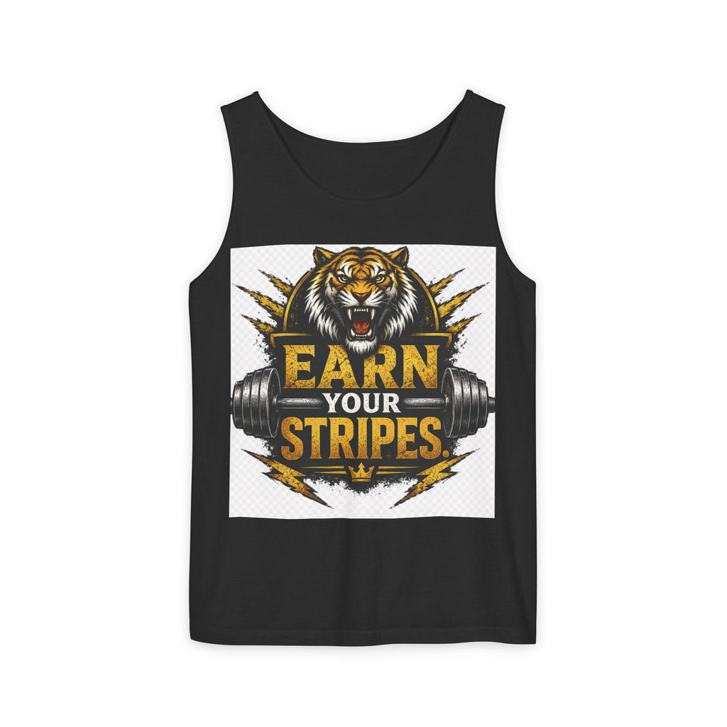 Earn Your Stripes Graphic Tank Top