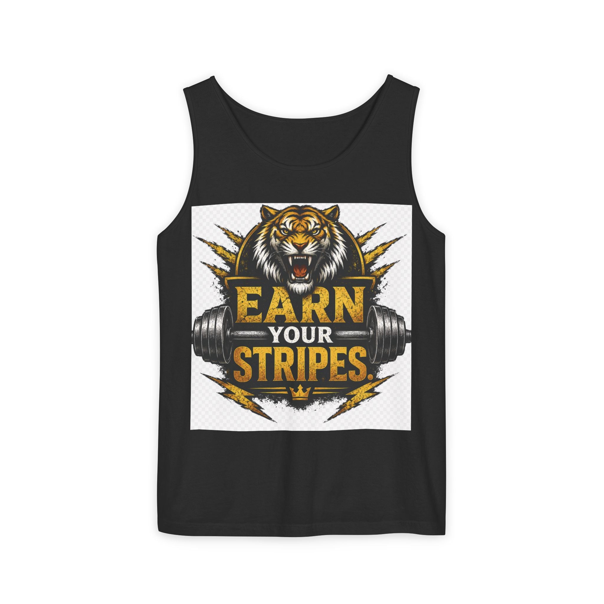 Earn Your Stripes Graphic Tank Top