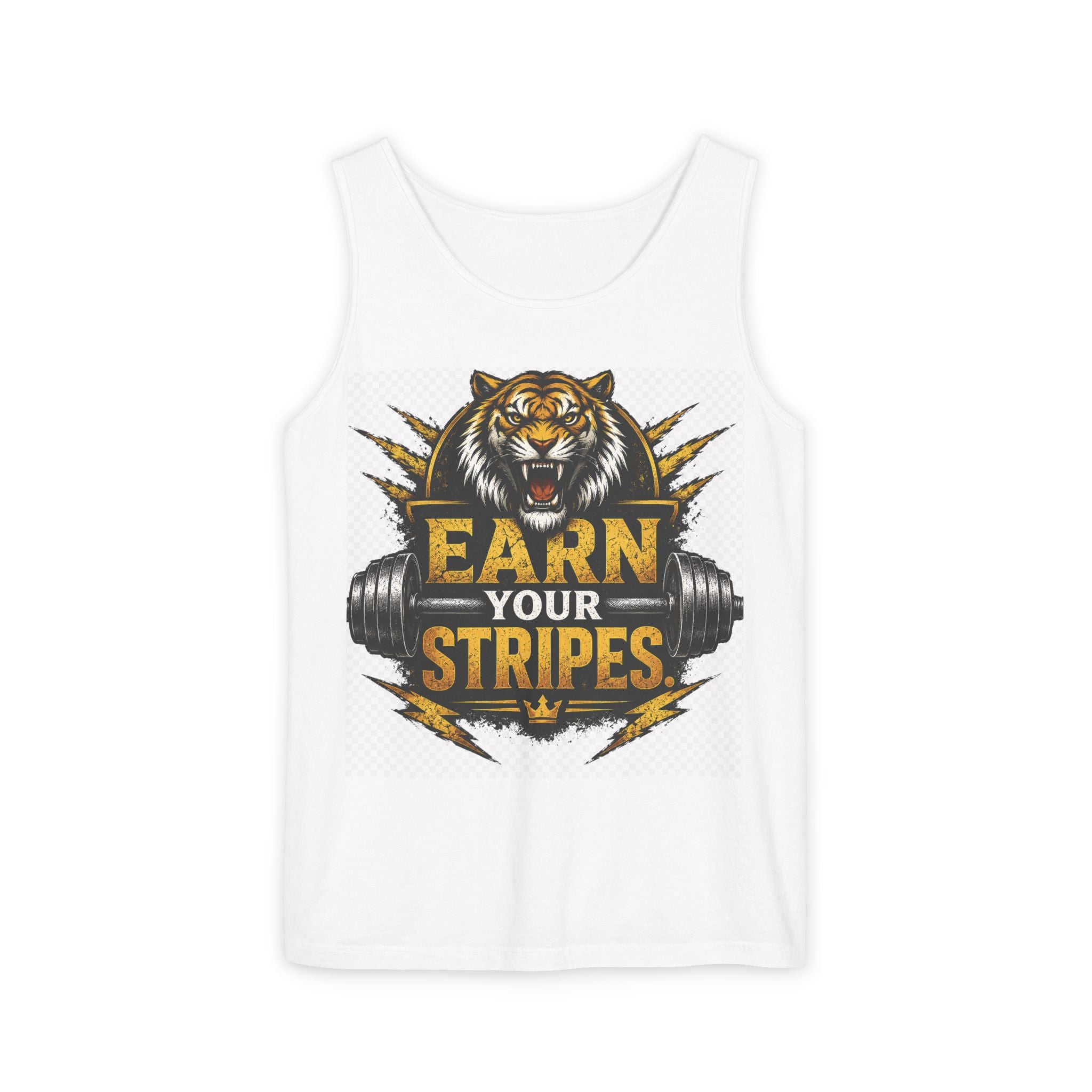 Earn Your Stripes Graphic Tank Top